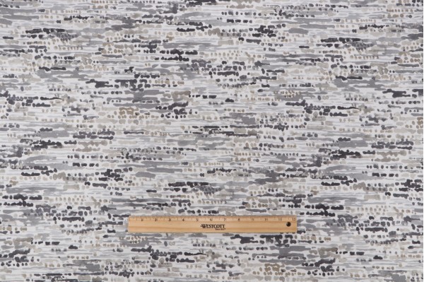 Rylee Printed Drapery Fabric in Neutral