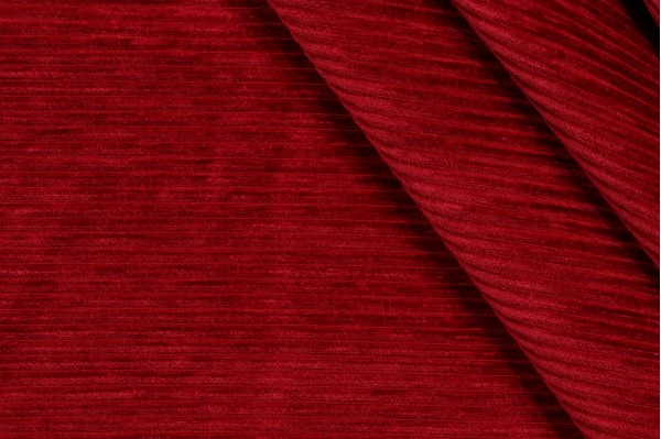 Ridges Corduroy Upholstery Fabric in Toro