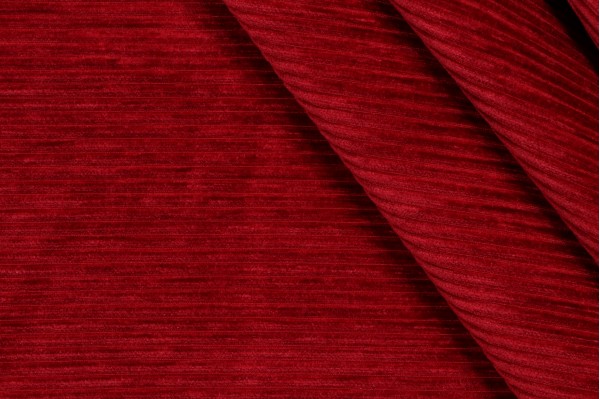 Ridges Corduroy Upholstery Fabric in Toro