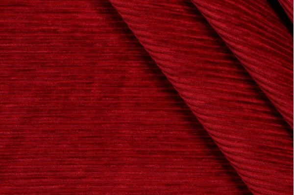 Ridges Corduroy Upholstery Fabric in Toro