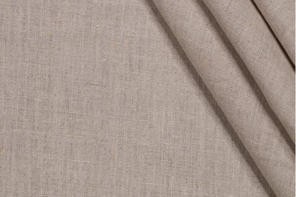 1 Yard World Linen & Textile Co Palazzo Woven Linen Decorator Fabric in Natural