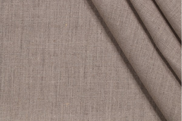 World Linen & Textile Co Palazzo Woven Linen Decorator Fabric in Natural