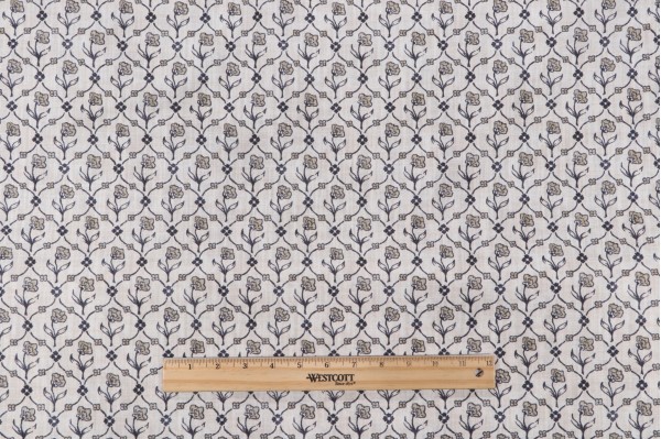 Savonna Printed Drapery Fabric in Sand