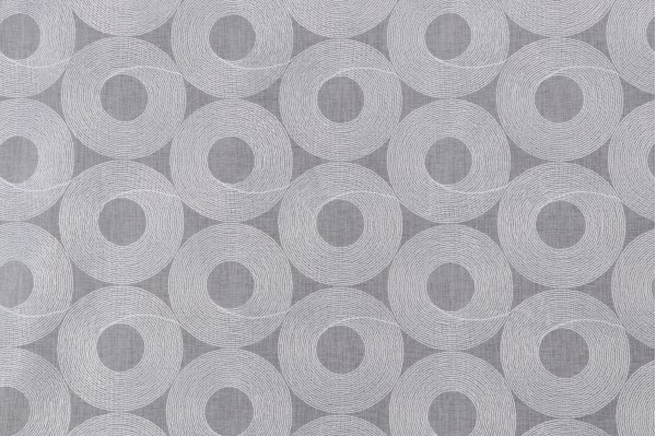 Disco Sheer Embroidered Drapery Fabric in Winter