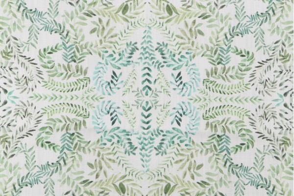 Lacefield Willow Printed Drapery Fabric in Grass