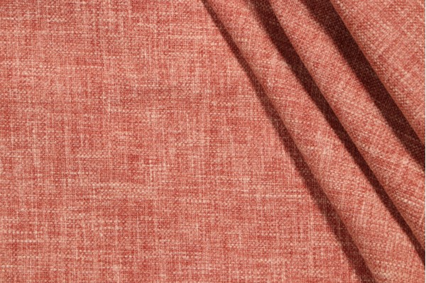 Brentwood Performance Woven Upholstery Fabric in Coral