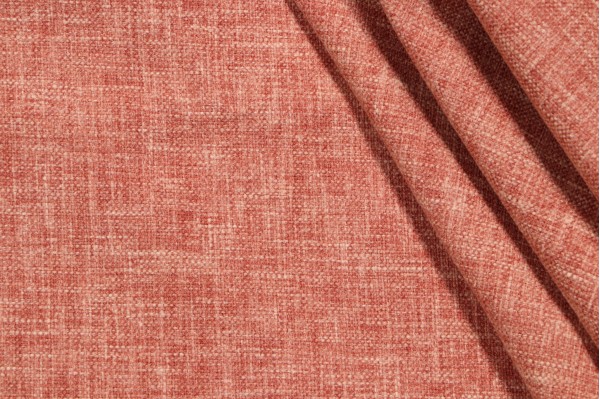 Brentwood Performance Woven Upholstery Fabric in Coral