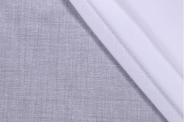 Sonny Sheer Drapery Fabric in White