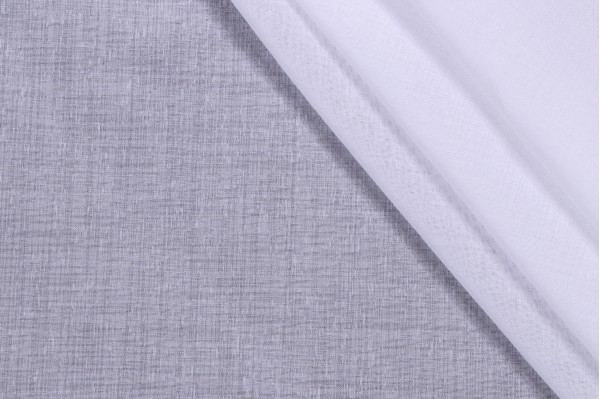 Sonny Sheer Drapery Fabric in White