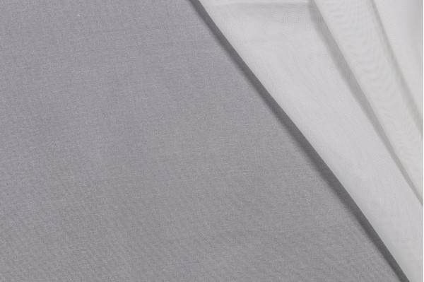 Marsh Sheer Drapery Fabric in White