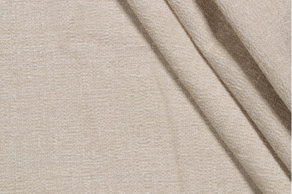 Crypton Granbury High Performance Woven Chenille Upholstery Fabric in Ivory