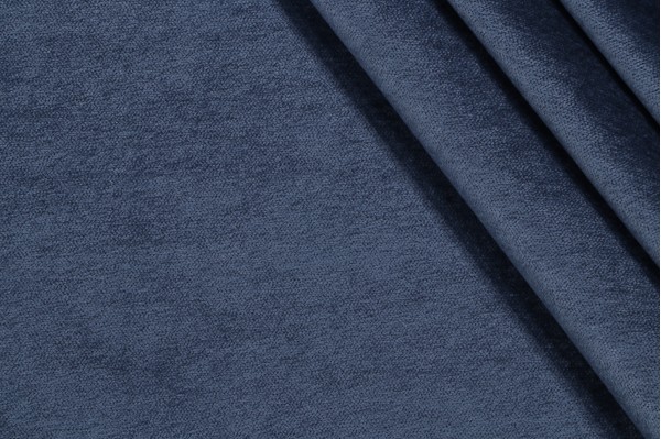 Crypton Artemis High Performance Chenille Upholstery Fabric in Indigo 