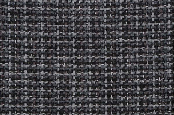 Opuzen Woven Chenille Upholstery Fabric in Ebony
