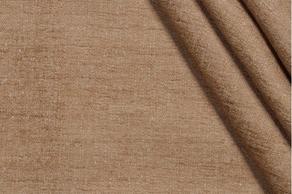 1 Yard Crypton Granbury High Performance Woven Chenille Upholstery Fabric in Acorn