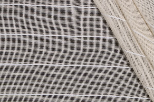 Scalamandre Ocean Vista Sheer Drapery Fabric in Vellum