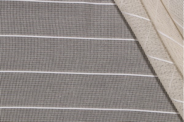 Scalamandre Ocean Vista Sheer Drapery Fabric in Vellum