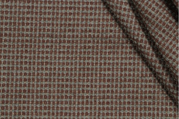 Scalamandre Woven Chenille Upholstery Fabric in Spa/Brown