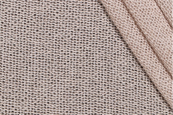 Scalamandre Sheer Woven Drapery Fabric in Ecru