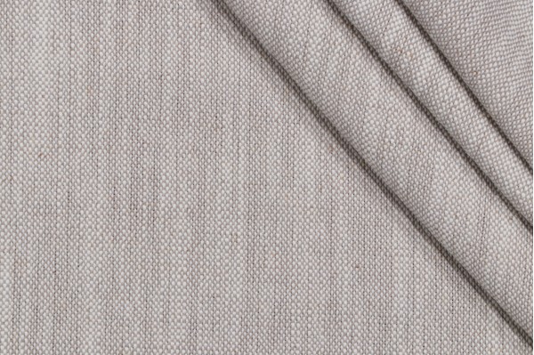 Enrico Woven Upholstery Fabric in Stone