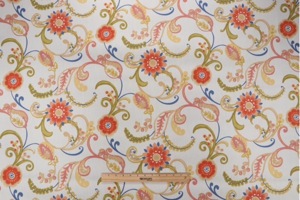 Sample of Mill Creek Printed Polyester Outdoor Fabric in Multi 