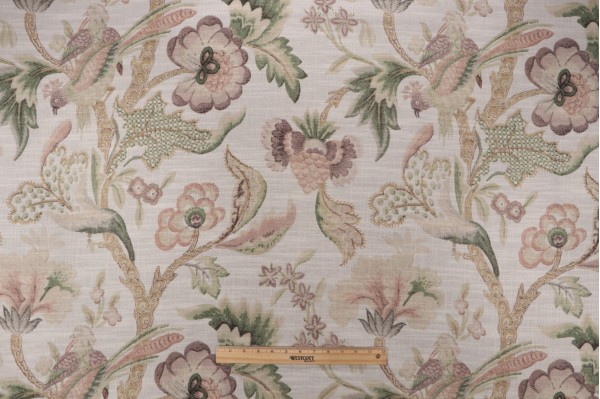 P Kaufmann Elizabetta Printed Cotton Blend Drapery Fabric in Document 