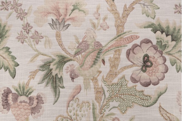 P Kaufmann Elizabetta Printed Cotton Blend Drapery Fabric in Document 