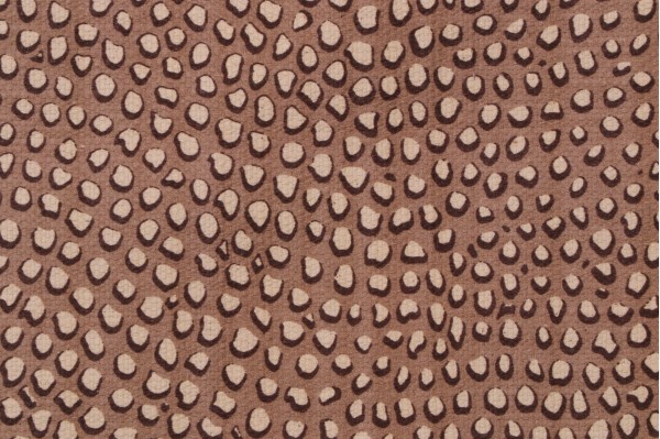 Click for P Kaufmann Bespotted Printed Cotton Drapery Fabric in Mocha  P Kaufmann Bespotted Printed Cotton Drapery Fabric in Mocha