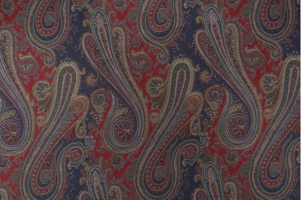 P Kaufmann Kashmir Tapestry Upholstery Fabric in Heritage 