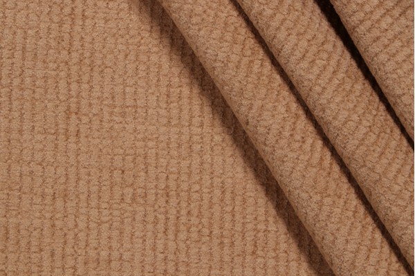 Sample of P Kaufmann San Mateo Woven Chenille Upholstery Fabric in Honey 