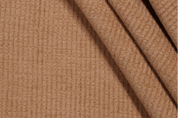 Sample of P Kaufmann San Mateo Woven Chenille Upholstery Fabric in Honey 