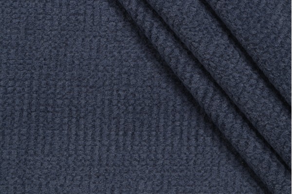 Sample of P Kaufmann San Mateo Woven Chenille Upholstery Fabric in Lagoon 