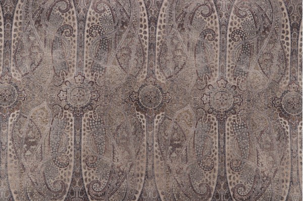 Click for Villa D Ascoli Jaisalmer Printed Linen Blend Drapery Fabric in Chai  Villa D Ascoli Jaisalmer Printed Linen Blend Drapery Fabric in Chai