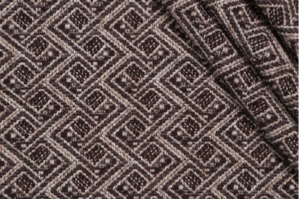 Hamilton Dover Woven Chenille Upholstery Fabric in Walnut 