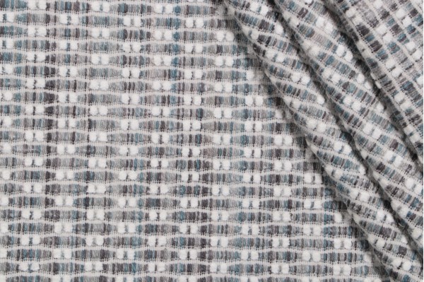 Hamilton Seagrove Woven Chenille Upholstery Fabric in Slate 