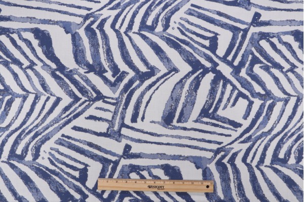 Sunbrella Interactive 45102-0002 Woven Solution Dyed Acrylic Outdoor Fabric in Cobalt