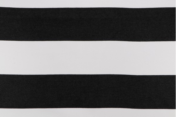 Sunbrella Woven Solution Dyed Acrylic Chenille Outdoor Fabric in Black