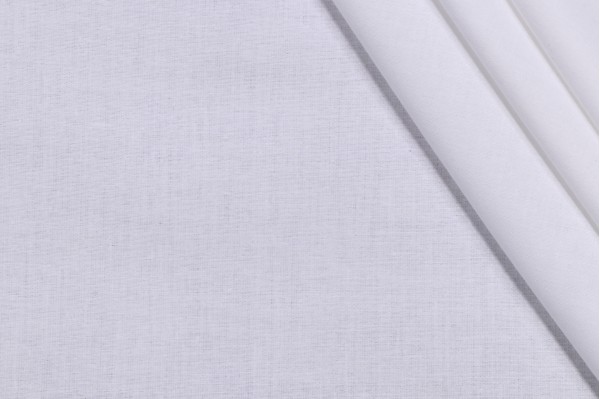 Satin Sheen Drapery Lining in White