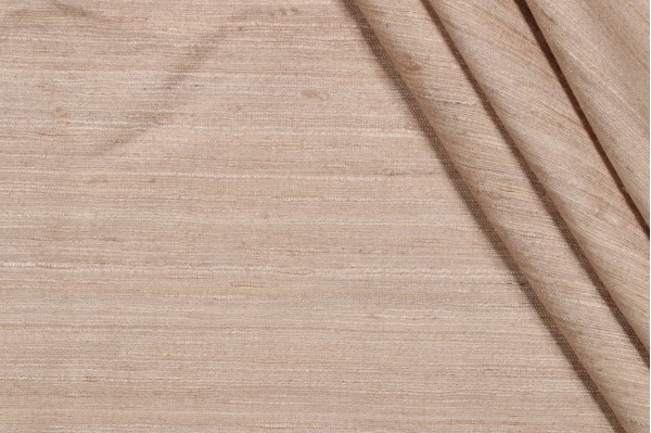 Soprano Silk Decorator Fabric in Safari