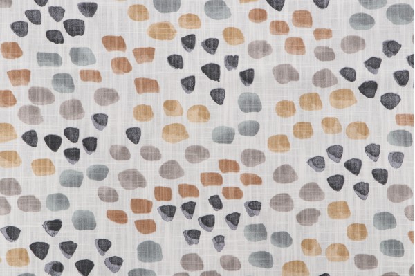 Richloom Pfeiffer Printed Cotton Drapery Fabric in Canyon