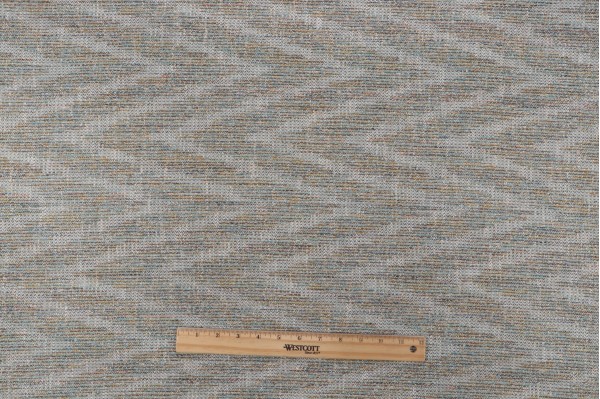 Flores Woven Upholstery Fabric in Island