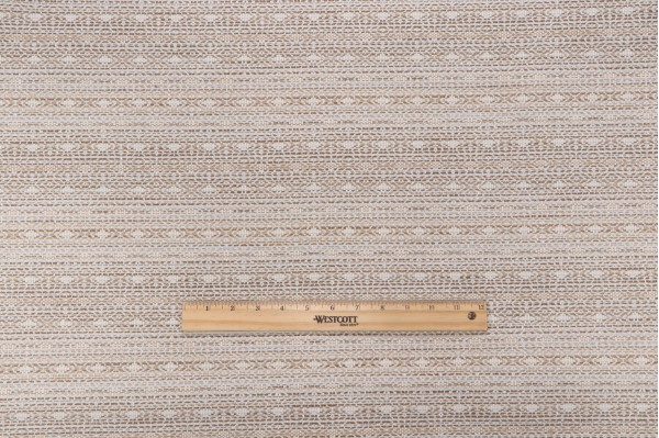Valdese Weavers Parcae Woven Outdoor Fabric in Straw