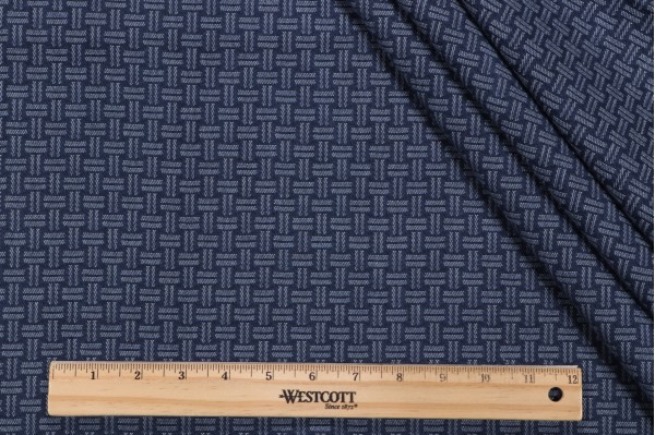 Marlatex Truro Denim Decorator Fabric in Cobalt