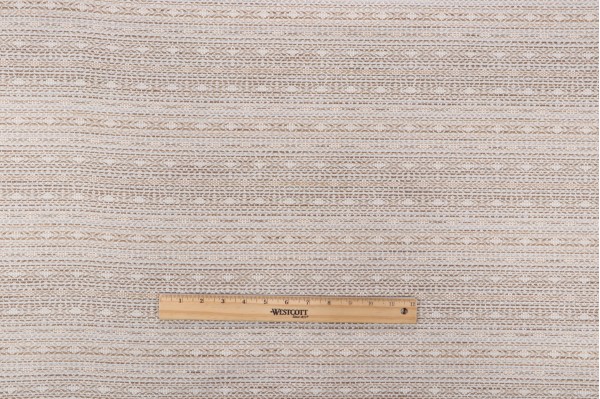 Valdese Weavers Parcae Woven Outdoor Fabric in Straw