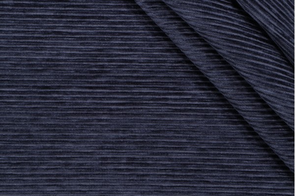 Ridges Woven Corduroy Upholstery Fabric in Atlantic