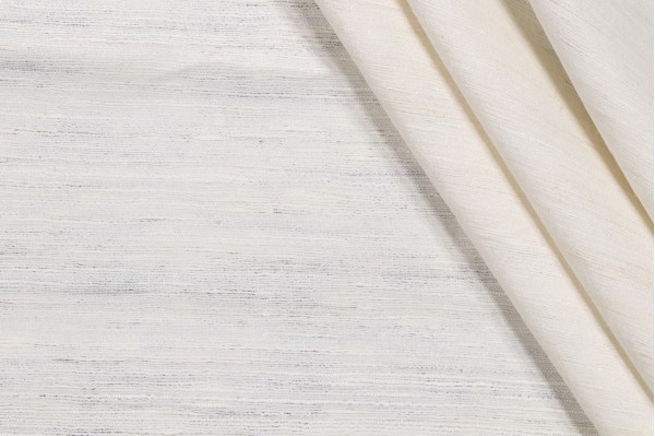 Soprano Silk Woven Decorator Fabric in Glacier