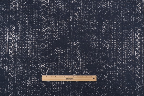 1 Yard Robert Allen Renata Woven Chenille Upholstery Fabric in Admiral