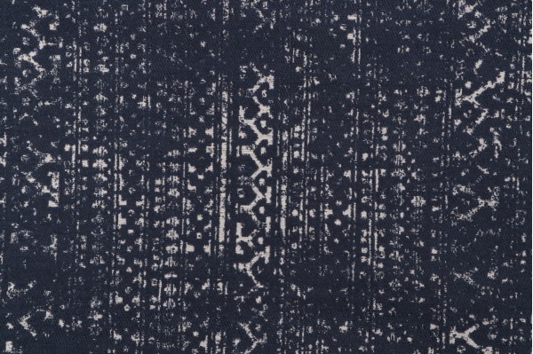 1 Yard Robert Allen Renata Woven Chenille Upholstery Fabric in Admiral