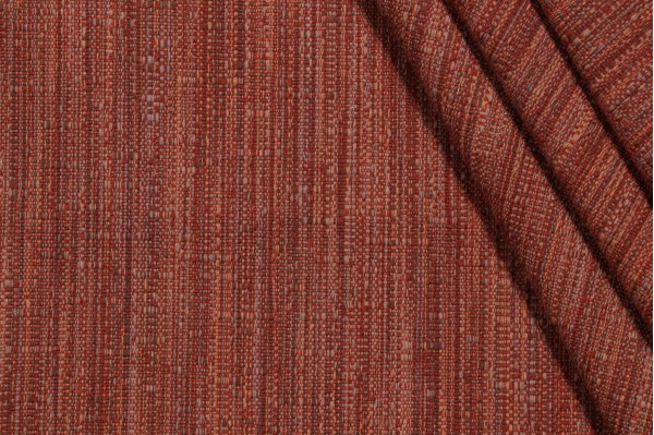 Click for 1.13 Yards Robert Allen Bravo Tex BK Woven Upholstery Fabric in Persimmon Robert Allen Bravo Tex BK Woven Upholstery Fabric in Persimmon