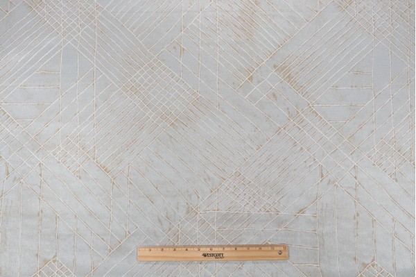 Pinnacle Woven Decorator Fabric in Sky Grey