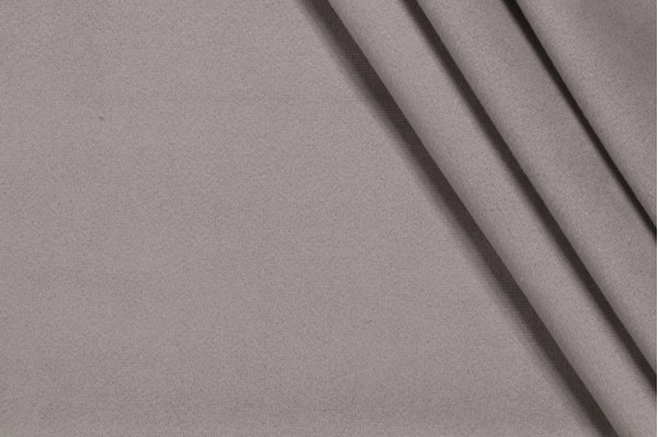 Sample of Scalamandre Bellamy Velveteen Decorator Fabric in Dove 